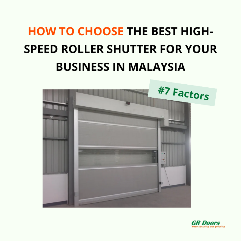 Best High-Speed Roller Shutter for Business in Malaysia - Expert Tips