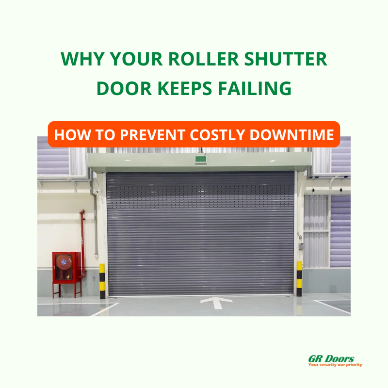 Why Your Roller Shutter Door Keeps Failing and How To Prevent Costly Downtime