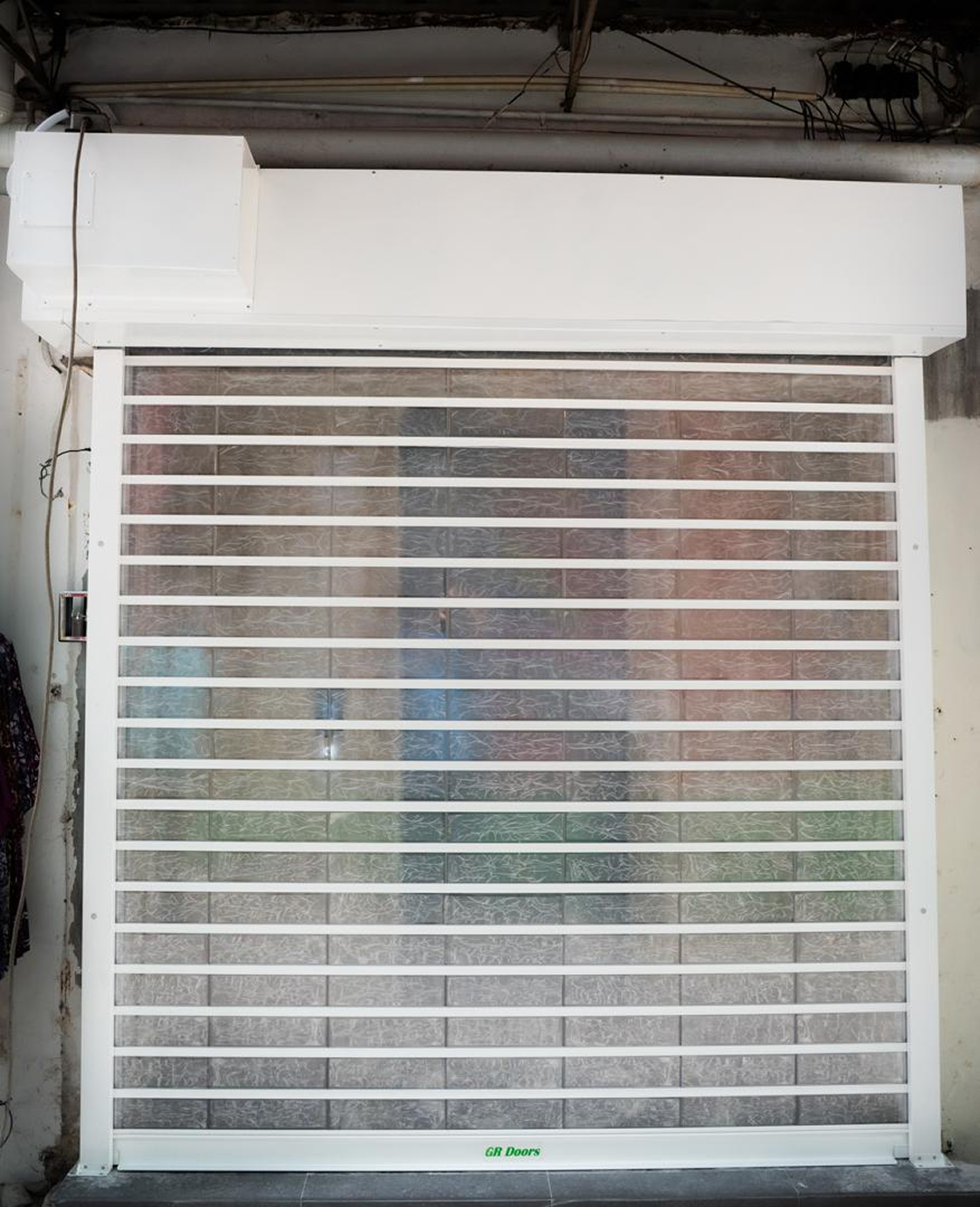 Roller shutter security door installed at retail shoplot in Petaling Street Kuala Lumpur